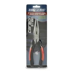 American Fishing Wire Hi Seas/AFW Carbon Steel Long Nose Pliers 20cm