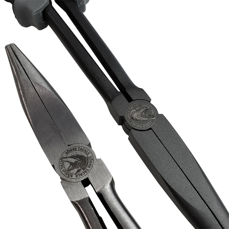 Söder Tackle Söder Long Nose Pliers 28cm, Black Carbon Steel - Billede 2